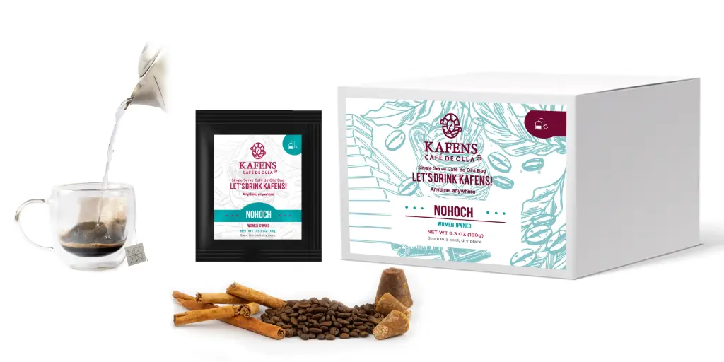 NOHOCH: in a Tea Bag Best Mexican Dark Roast Cafe De Olla |Kafens