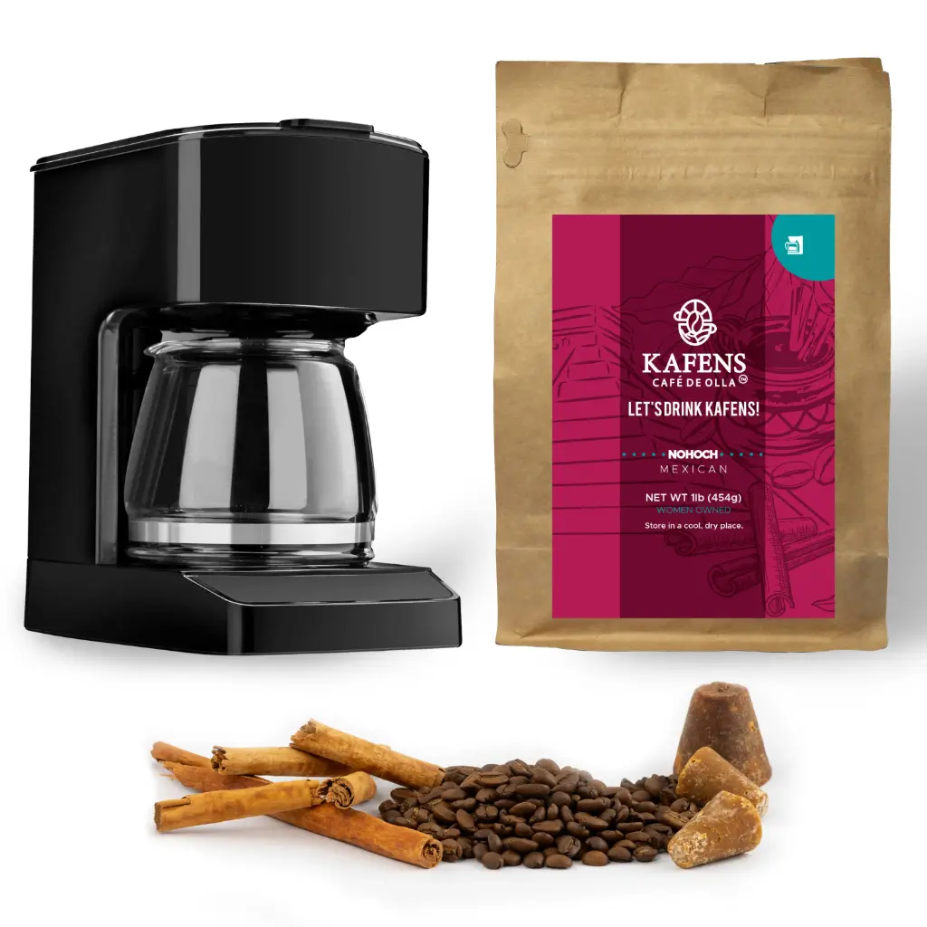 NOHOCH: 1LB Best Mexican Dark Roast Cafe De Olla |Kafens