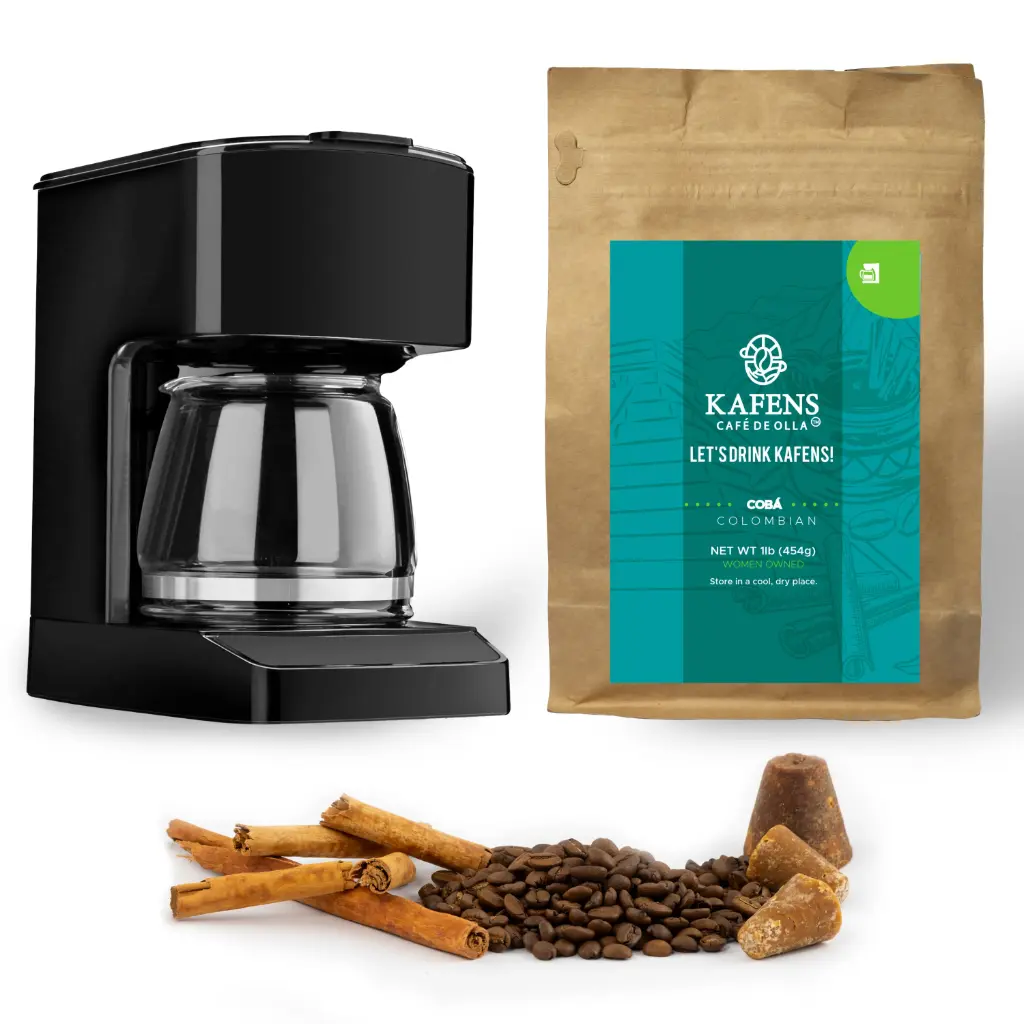 COBA: 1LB Best Colombian Medium Roast Cafe De Olla |Kafens