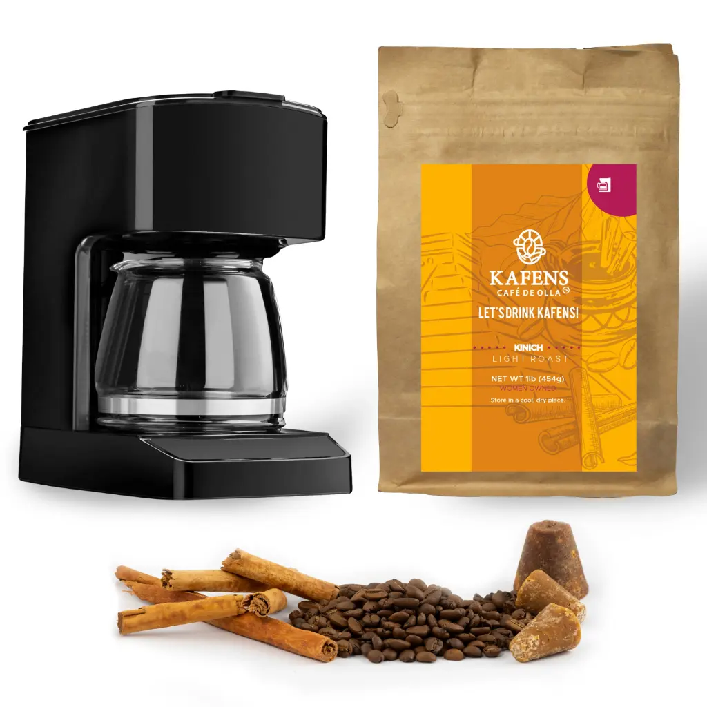 KINICH: 1lb Best Light Roast Blend Cafe De Olla |Kafens