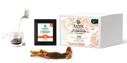 [ITZÁ Tea Bag] ITZÁ: in a Tea Bag Best Mexican Decaf Dark Roast Cafe De Olla |Kafens